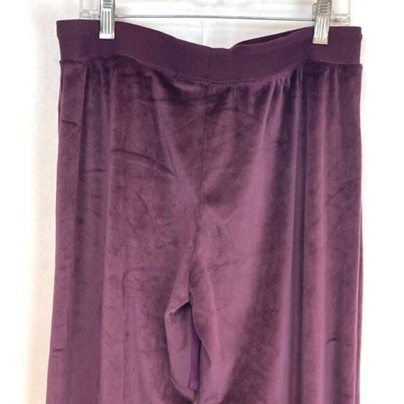 Honey Dew Lounge Set Women's Small Plum Purple Soft Velour Sweatsuit 2 Piece - Picture 14 of 16